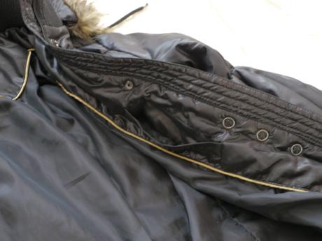 Cerny prosivany kabat od in linea firenze, 36