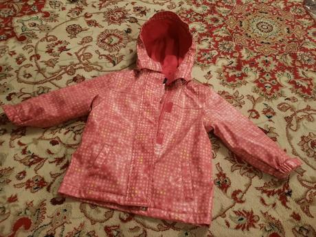 Puntíkatá nepromokavá bunda, tcm,86