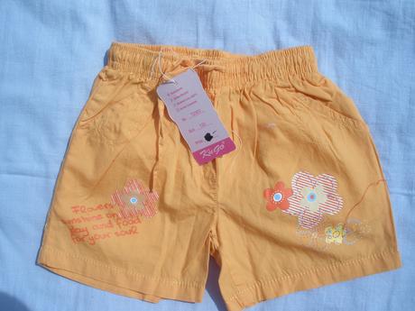 Plátěné šortky, kugo,122