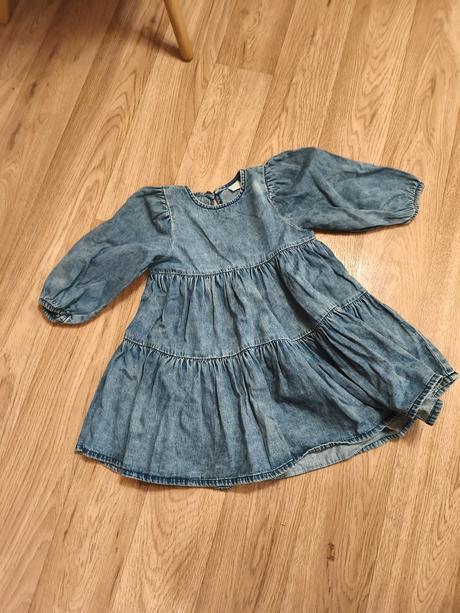 Džínové šaty next, next,104