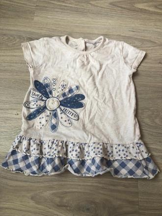 Krásné triko/tunika f&f, f&f,80