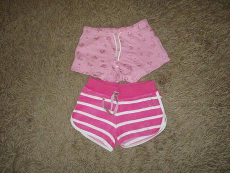 Šortky  2x, h&m,104