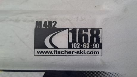 Sjezdové lyže fischer 168 cm, fischer,160-169 cm
