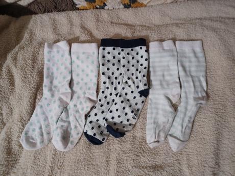 3krát ponožky tchibo 30-34, tchibo,32