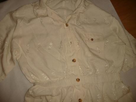 Overal luxusní výšivka krajka letní vel 44/46, 44