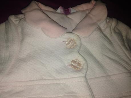 Dívčí kabát - kabátek mašličky, 68