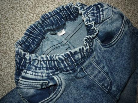 Pohodlné modré džíny vel 146, zn. pepperts, pepperts,146