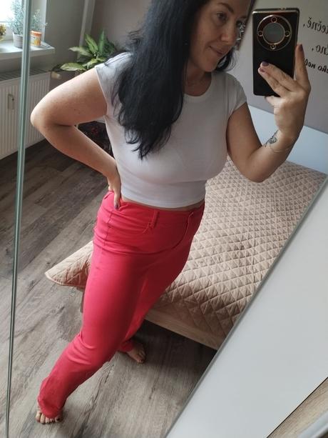 Dámské kalhoty l 40 42, l