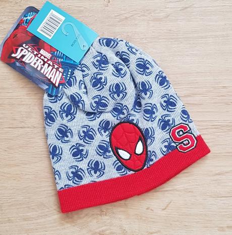 Zimní čepice spiderman, 98 / 104 / 110 / 116 / 122