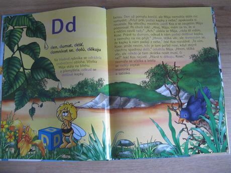 Knížka slabikář včelky máji, 