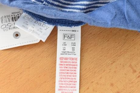 Kraťasy vel. 3 - 6 m, f&f,68