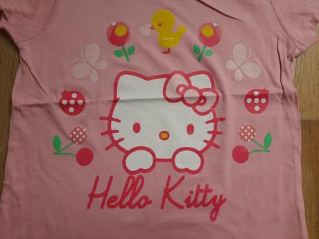 2 x tričko hello kitty, vel 134/140, top stav, sanrio,134