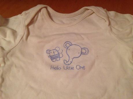 Dětské body sloník a myška vel. 74 - 80, f&f,74