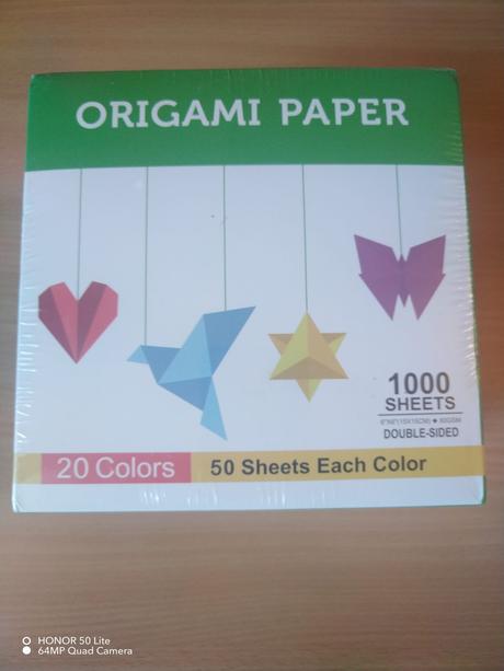Origami papíry, 