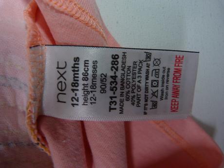 Next neonové tričko s jednorožcem vel. 86, next,86