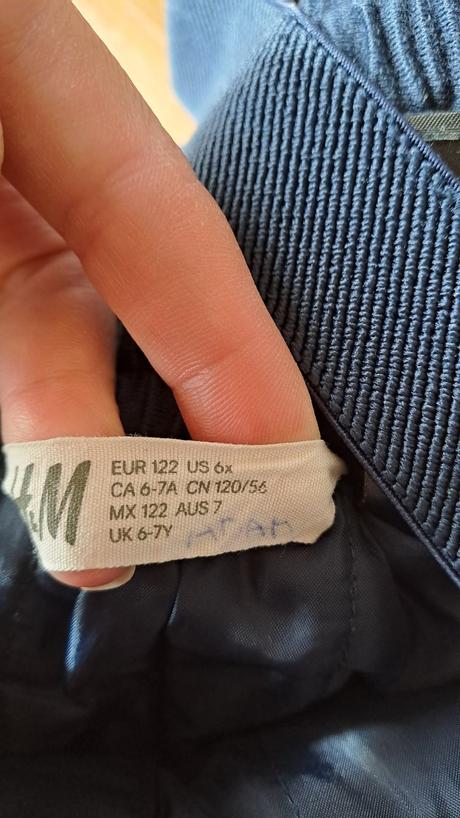 Oteplováky h&m vel. 122, h&m,122