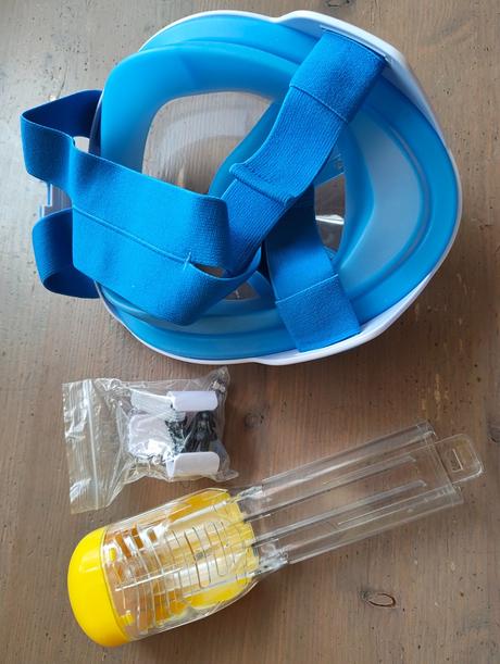 Potápěčská maska menší (dámská, dětská),