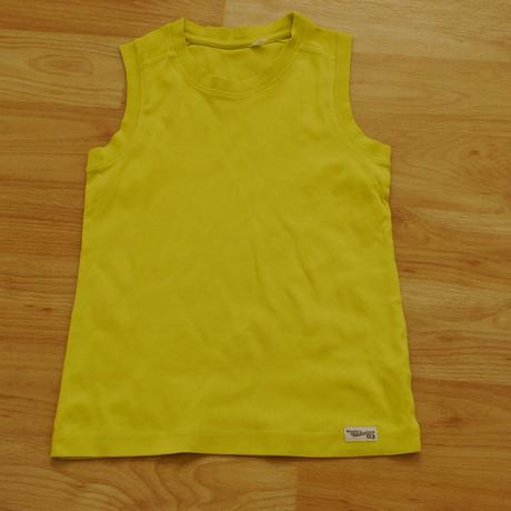 Tricko zeleno-zlute bez rukavu vel.122/128, c&a,122