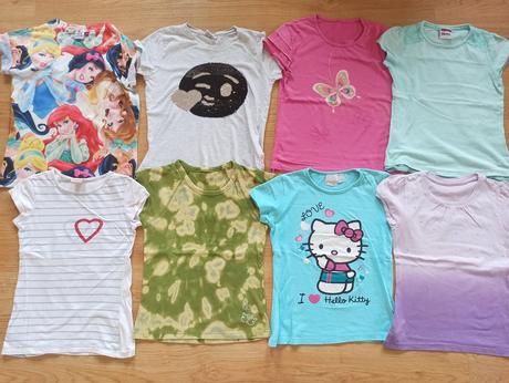 Trika dívčí od vel.122-140, 122