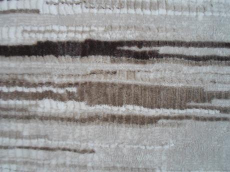 Krémový hnědý kusový koberec - 133 x 190, 