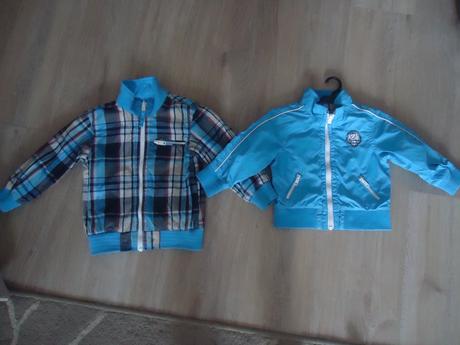 2 jarní bundičky, h&m,86