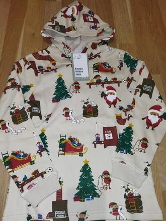 Vánoční mikina 6/8 let, 116