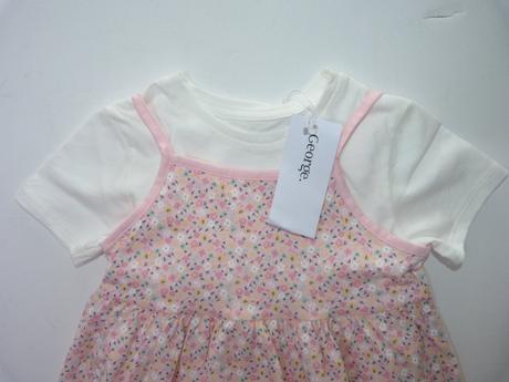 George nový komplet šaty + tričko vel.98, george,98