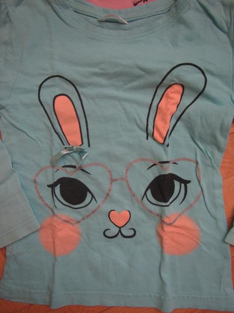 3x tričko dlouhý rukáv, f&f, pepco110, f&f,110