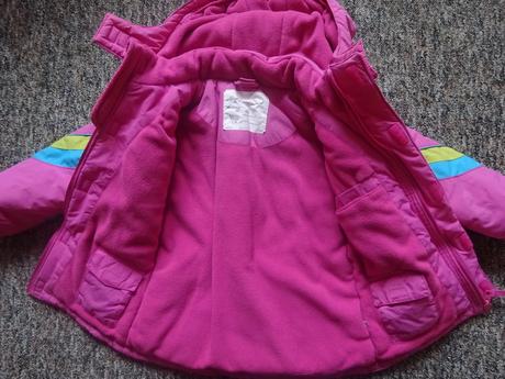Zimní bunda růžová, vel. 104, kiki&koko,104