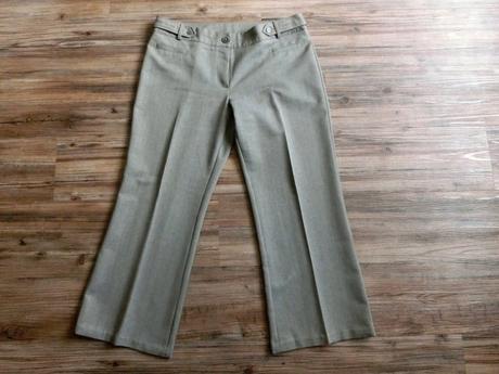 Společenské kalhoty s puky dámské šedé f&f, f&f,l