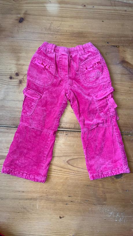 Flísem zateplené manšestráky/kalhoty, success,104