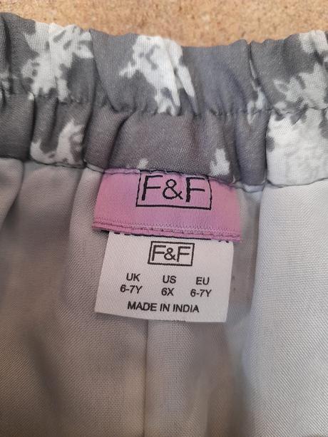 Sukně f&f, vel. 6-7 let ( 116-122), f&f,116