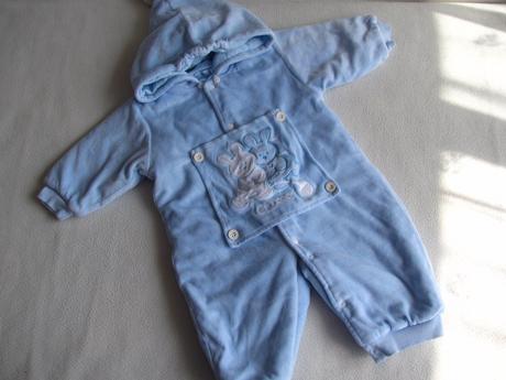Sametková zimní kombinéza na mimi,6 měs, chicco,68