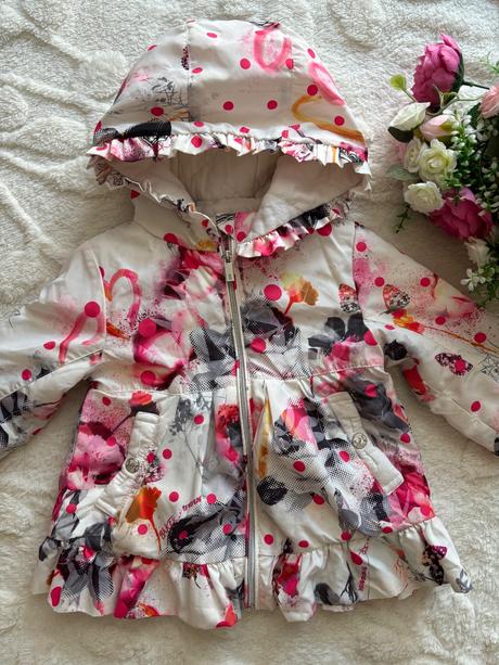 Bunda jaro/podzim -  v.3/6 měs. zn. baker, 68