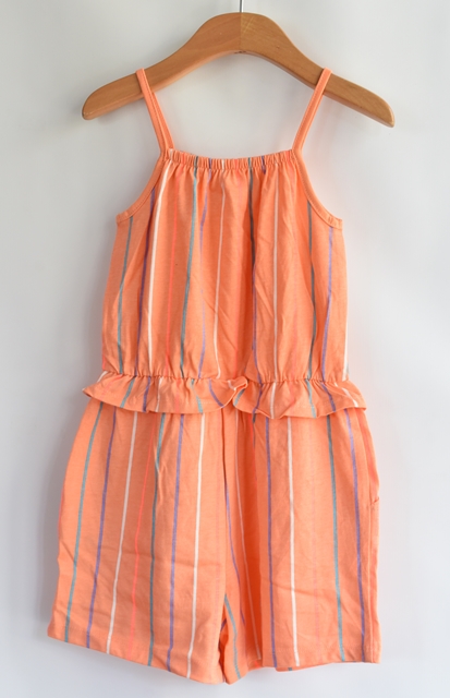 Letní overal vel. 6 - 7 let, nutmeg,122