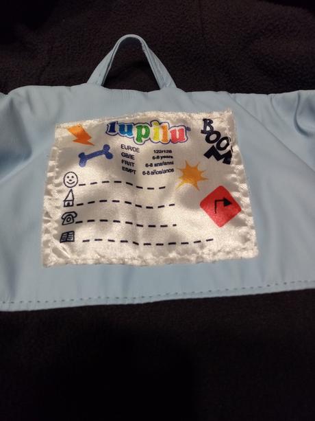 Bunda do deště lupilu vel. 122/128, lupilu,122