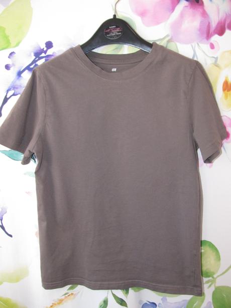 Dětské bavlněné tričko h&m, h&m,146