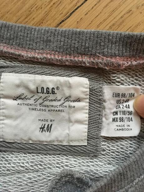 Mikina vel. 98 / 104, h&m,98