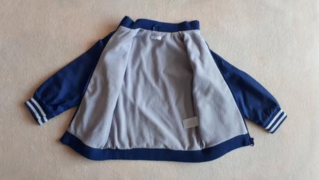 Šusťáková bunda, bundička podšitá fleesem, vel.110, pepco,110