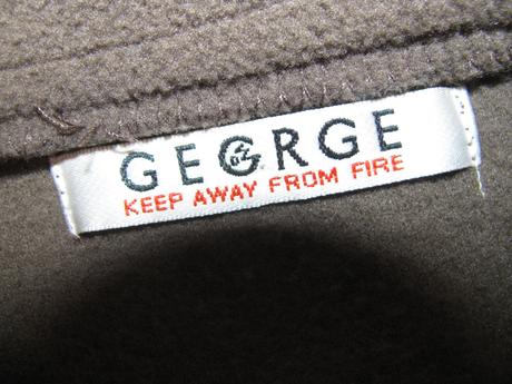 Chlapecká fleecová mikina, george,134