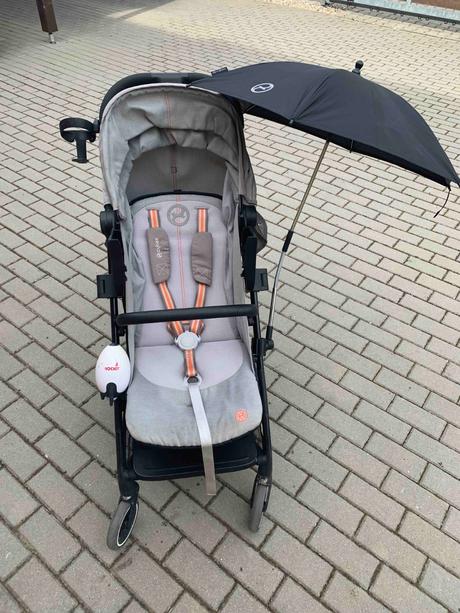 Cybex beezy v barvě fog grey, model 2023, cybex,cybex beezy