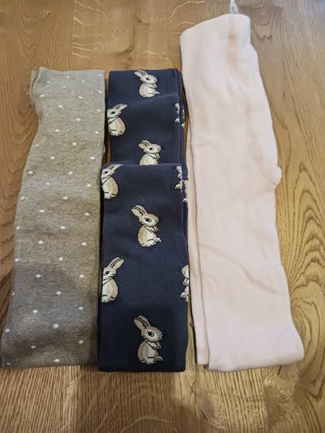 3x h&m punčochy č.134/140, h&m,134