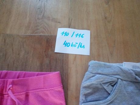 3 x tepláky, vel 110/116, 110