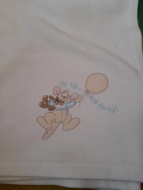 Deka s klokanem bílá na miminko,