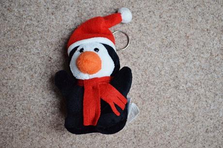 Tučňák - přívěsek na klíče,