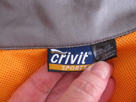 Dámská softshellová šedá bunda, crivit,m