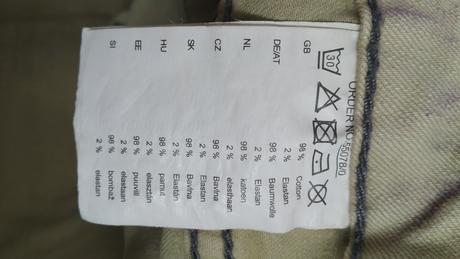 Barevné džíny, xs