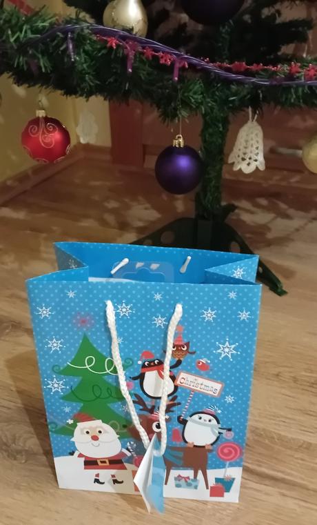 Vánoční dárková taška,