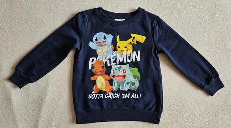 Chlapecká mikina pokemon pikachu a jiné, vel.116, 116