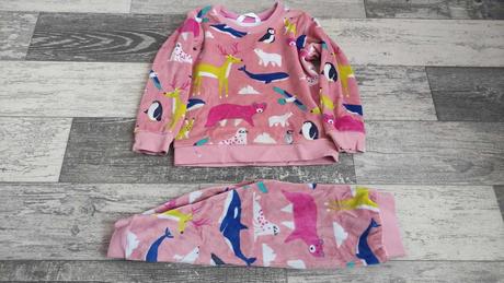 Pyžamo sametové dívčí 80/86, marks & spencer,80
